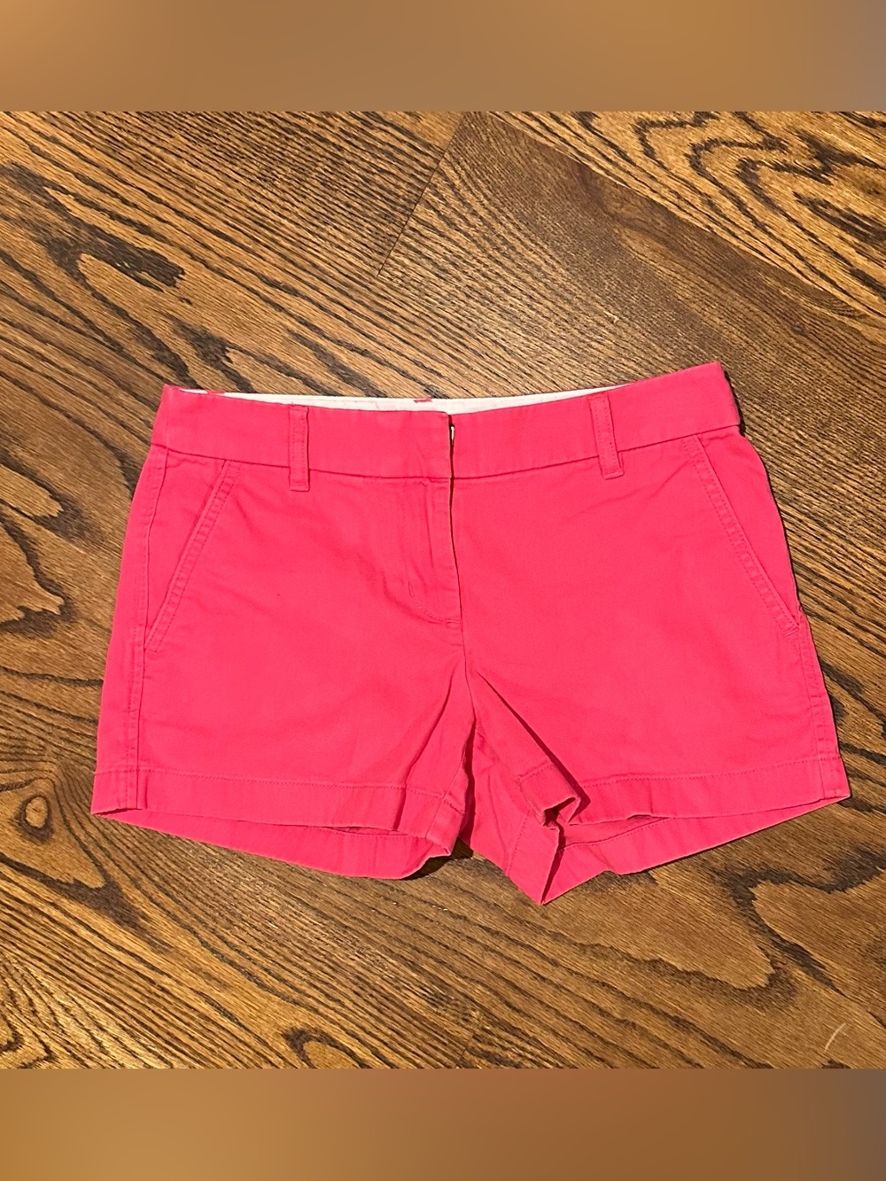 J Crew Factory Women’s Pink Classic Cotton Shorts